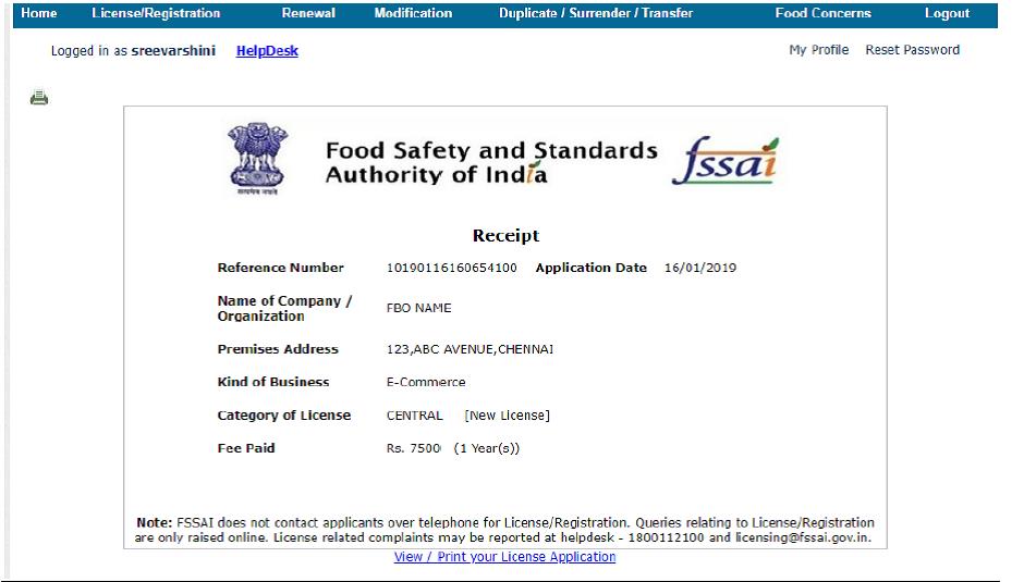 FSSAI Licence Requirement for Ecommerce Business