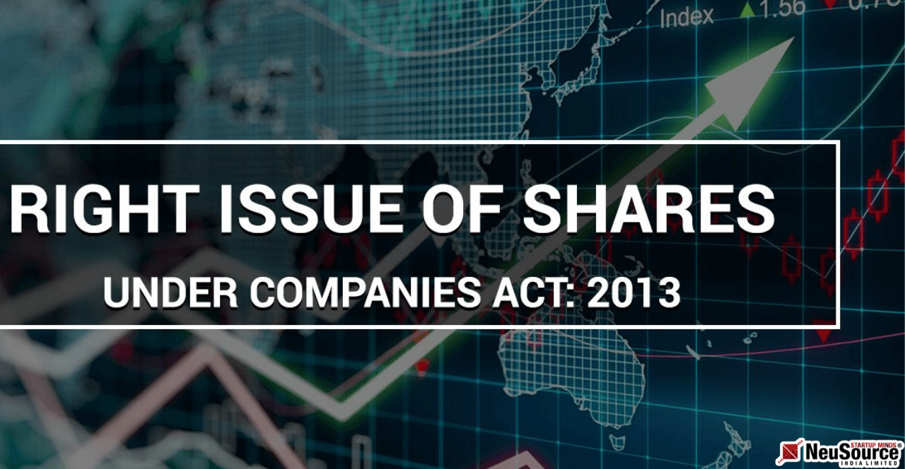 Right Issue of Shares under Companies Act