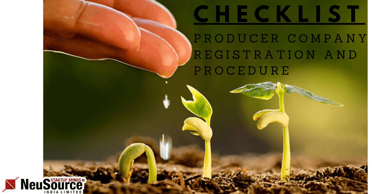 Producer Company Registration and Checklist